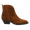 Cowboy boot with decorative stitching