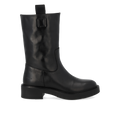 Chunky boot with mid-height shaft