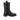 Chunky boot with a medium-high shaft