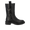 Chunky boot with a medium-high shaft