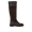 Long shafted boot with quilt detail