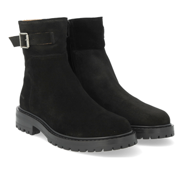 Boot with decorative buckle detail