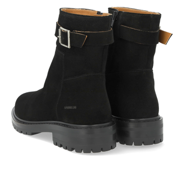 Boot with decorative buckle detail