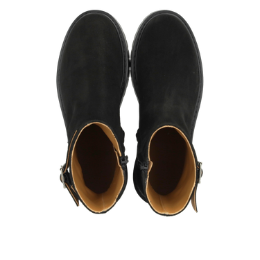 Boot with decorative buckle detail