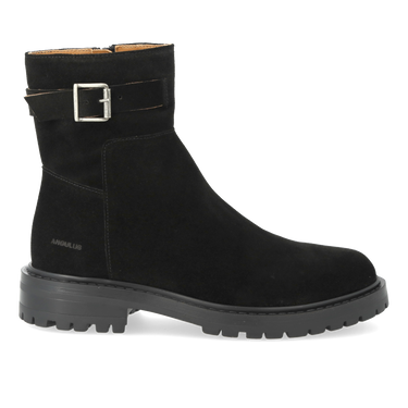 Boot with decorative buckle detail