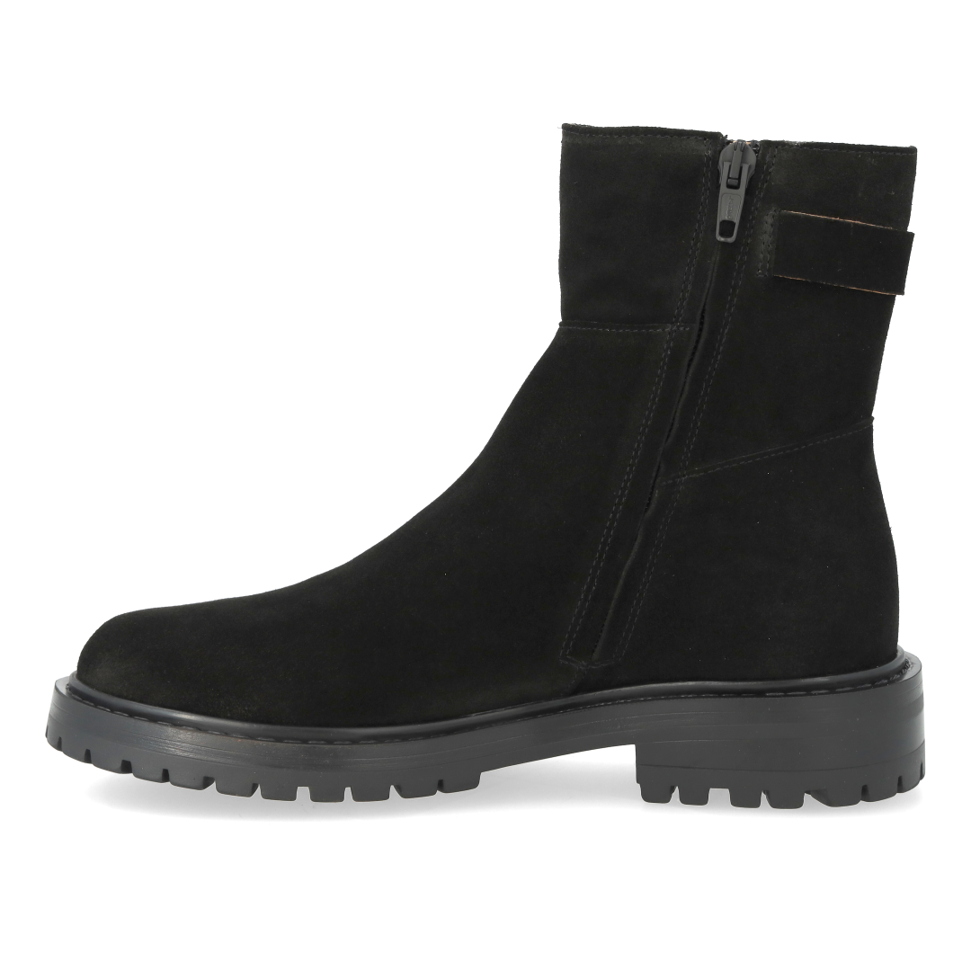Boot with decorative buckle detail