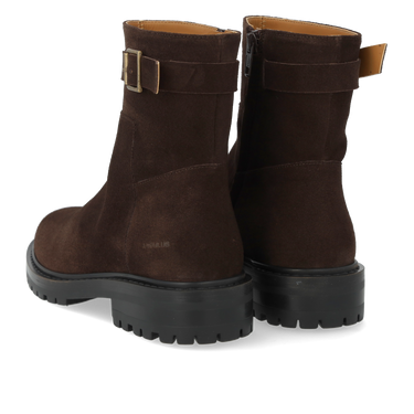 Boot with decorative buckle detail