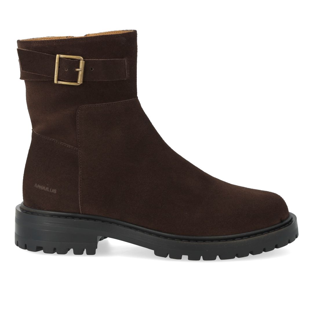 Boot with decorative buckle detail