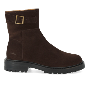 Boot with decorative buckle detail