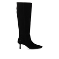 Long shafted boot with heel