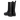 Chelsea boot with brogue perforation