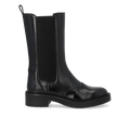 Chelsea boot with brogue perforation