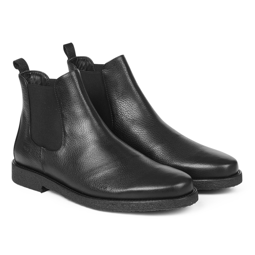 Chelsea boot with elastic