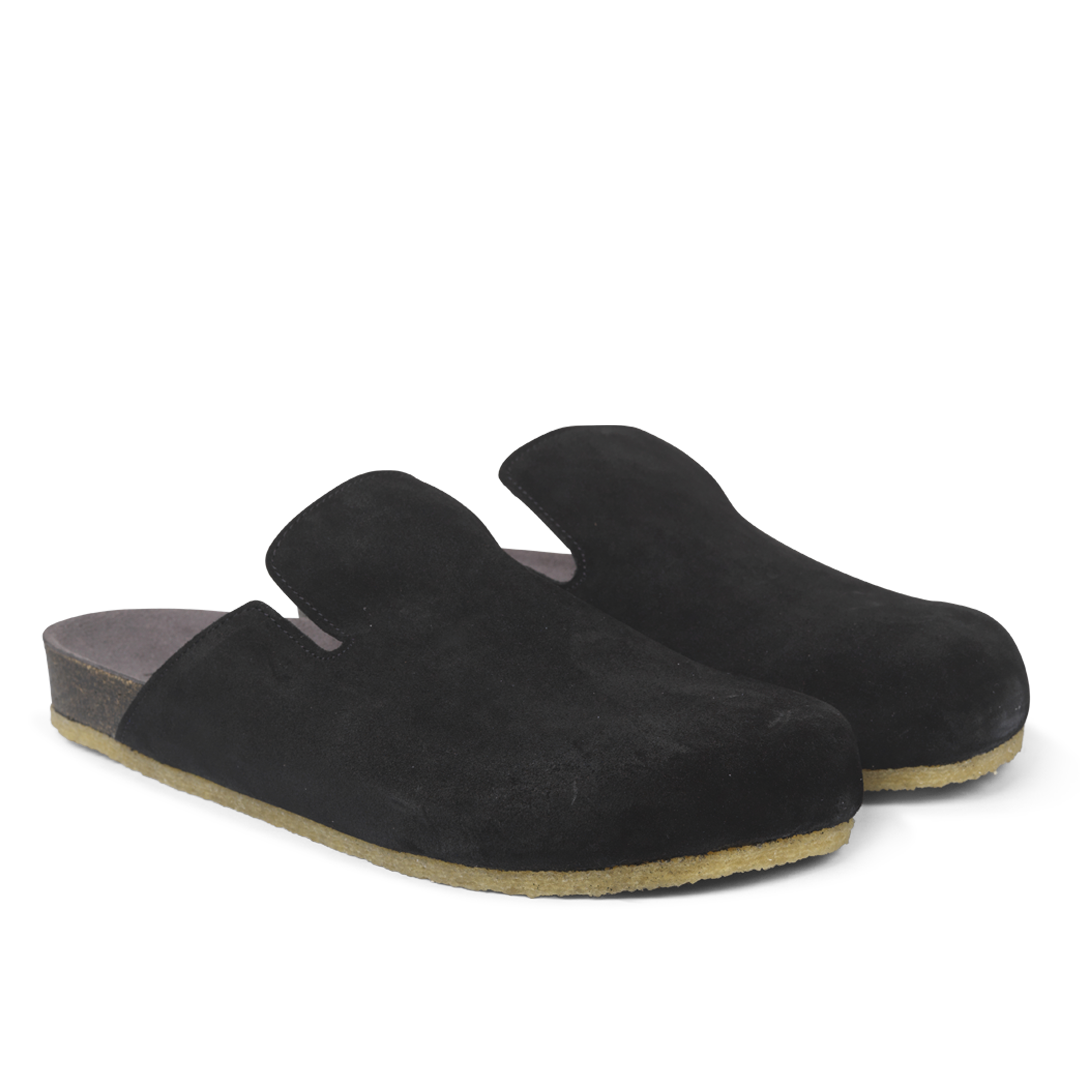 Sandal with soft footbed