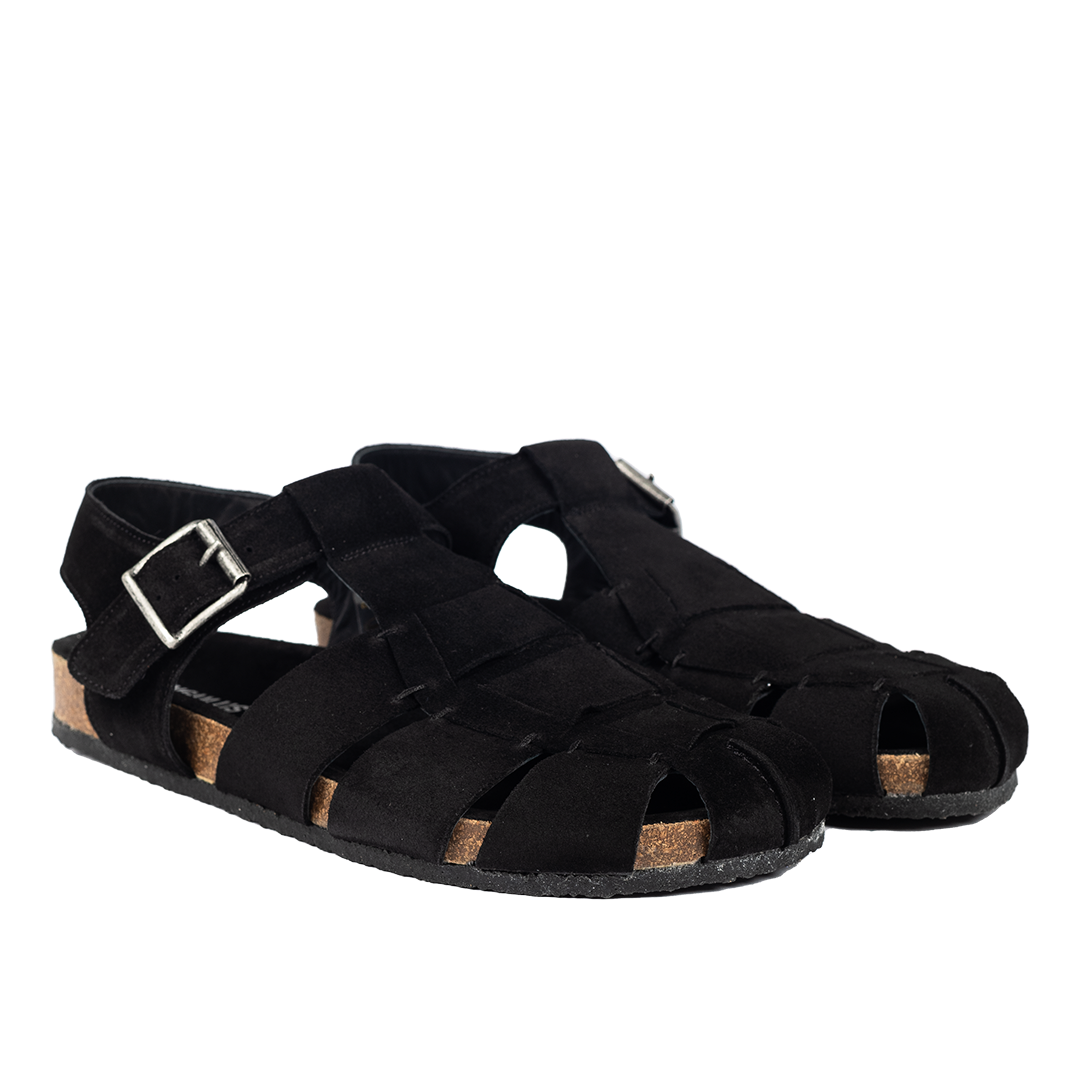 Sandal with soft footbed