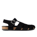 Sandal with soft footbed