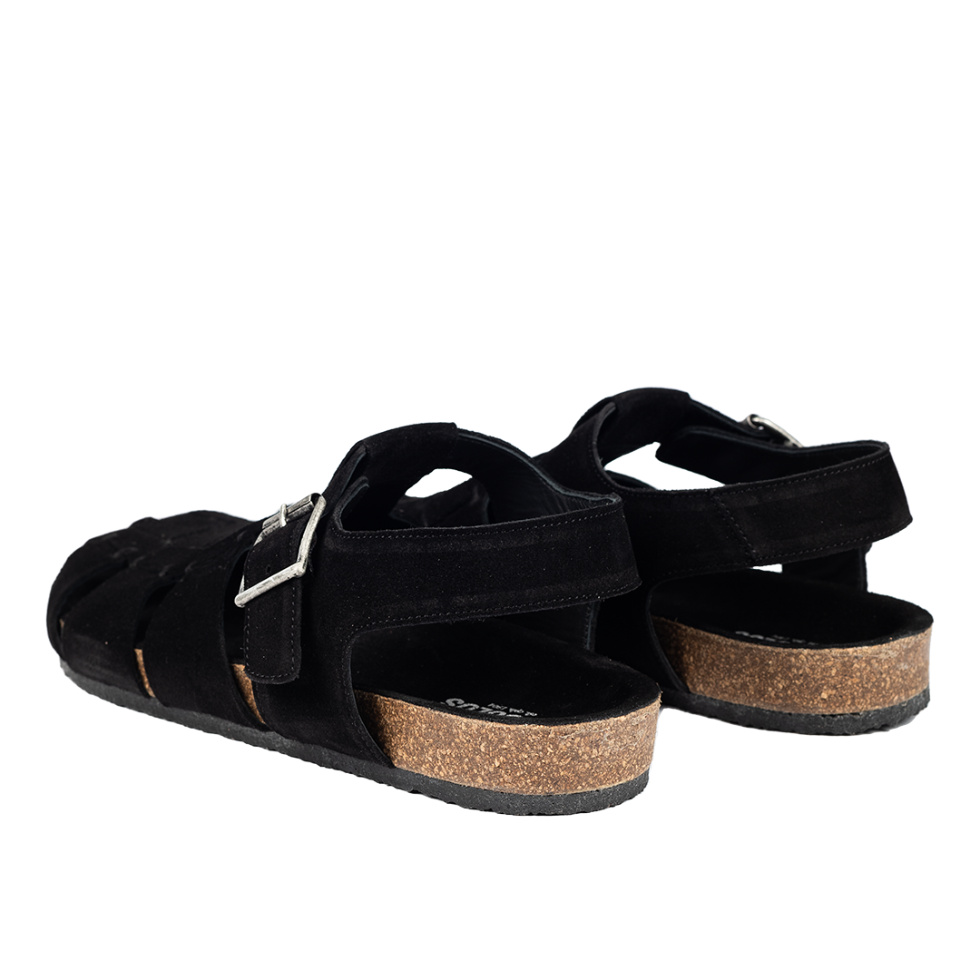 Sandal with soft footbed