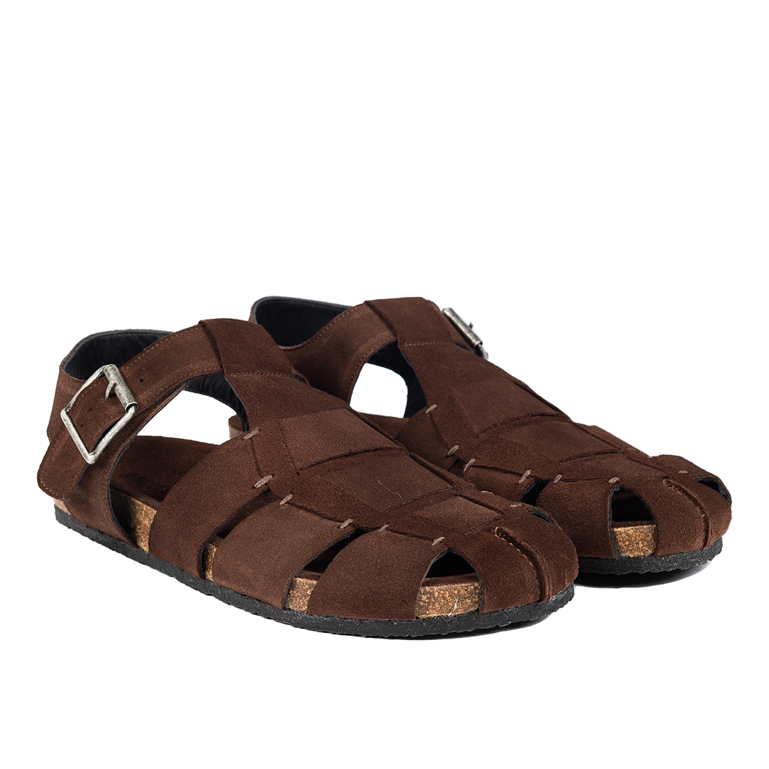 Sandal with soft footbed