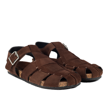 Sandal w. foot bed