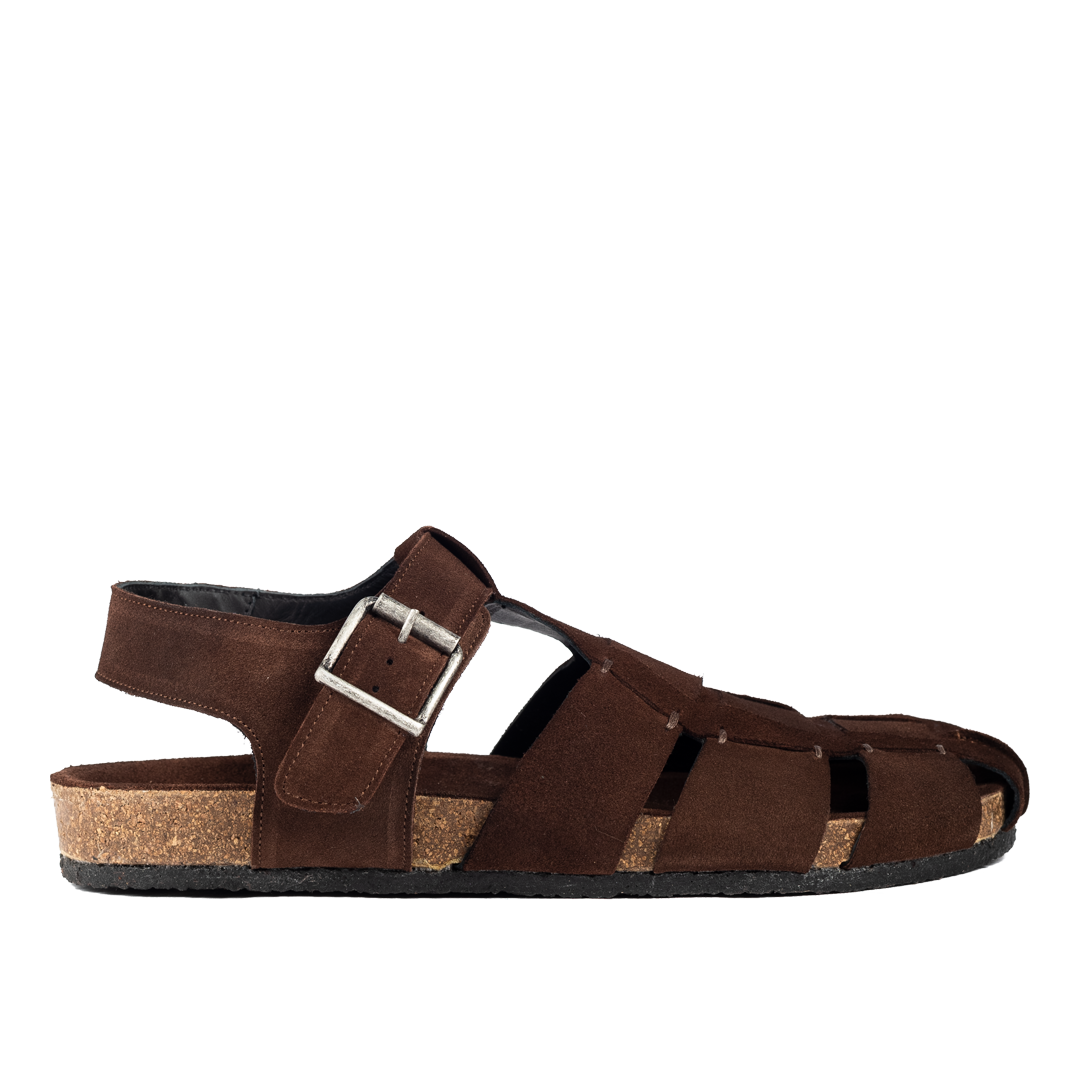 Sandal with soft footbed
