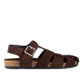 Sandal with soft footbed
