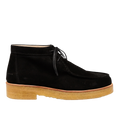 low-cut lace-up boot