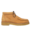 Low-cut lace-up boot