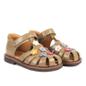 Angulus Sandal with floral applications