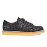 Angulus Sneaker in glitter with plateau sole