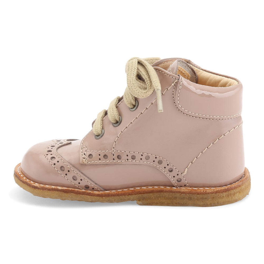 Angulus Classic lace-up shoe with brouges details