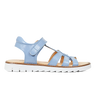 Angulus T-bar sandal with velcro closure