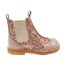 Angulus Chelsea boot with Glitter and brogues details