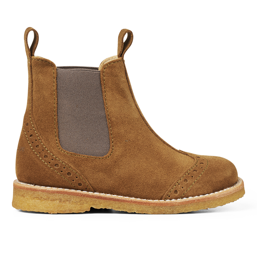 Angulus Chelsea Boot with brogue late pattern