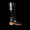 High-leg boot with block heel