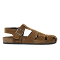 Sandal with soft footbed
